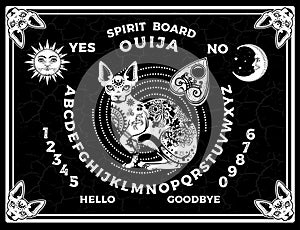 Ouija Boards. Occultism Set. Voices from the Other World. photo