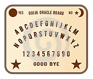 Ouija Oracle Mediums Board photo