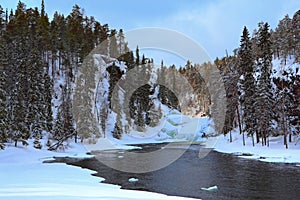 Oulanka wildlife reserve in Finland. photo