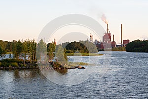 Oulu Finland and powerplant