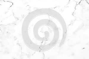Ound and texture, full frame of white marble as background