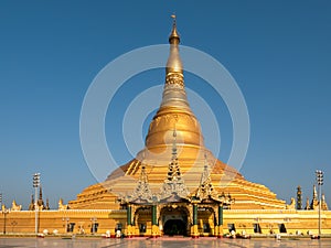 The Ouparta Thandi Zedi pagoda in Myanmar