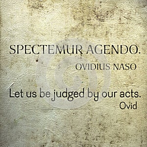 By our acts Ovid Lat photo