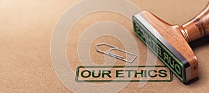 Our Ethics, Business Moral Principles