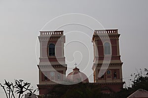 Our Lady of Angels Church in Puducherry, India