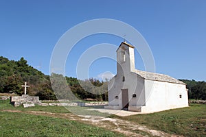 Our Lady of the Fields Chapel in Blato, Croatia
