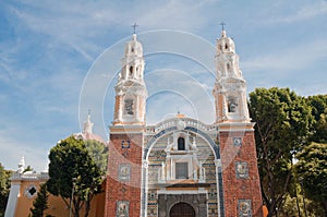 Our Lady of Guadalupe church, Puebla (Mexico) photo