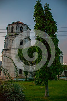 Our Lady of the Immaculate Conception catholic Church at Oslob in Sebu, Philippines