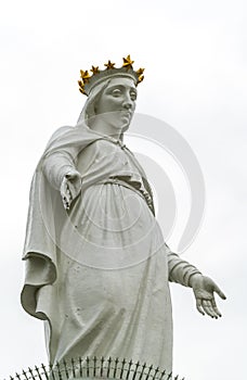 Our Lady of Lebanon statue in Harissa