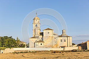 Our Lady of Manzano ancient church in Castrojeriz photo