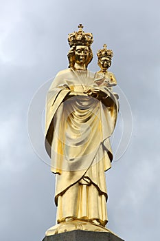 Our Lady of Marija Bistrica, basilica Assumption of the Virgin Mary in Marija Bistrica, Croatia