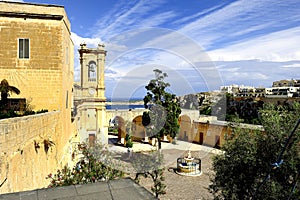 Our Lady of Mellieha courtyard