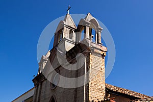 Our Lady of Mercedes chapel at the beautiful heritage town of Salamina in the department of Caldas in Colombia photo