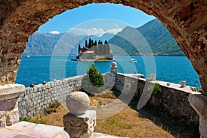 Our Lady of the Rock, Montenegro, Perast photo