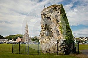 Our Lady`s Island Castle. county Wexford. Ireland.