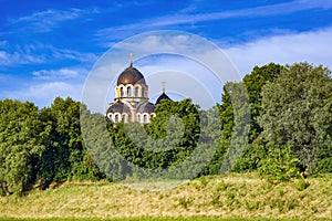 Our Lady of the Sign (Znamenskaya) orthodox Church in Vilnius, Lithuania photo