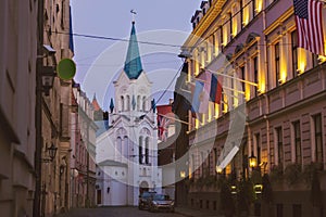 Our Lady of Sorrows Church in Riga photo