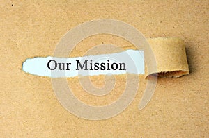 Our Mission photo