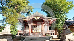 Shibamata Hachiman Shrine in Shibamata, Katsushika Ward, Tokyo, Japan photo