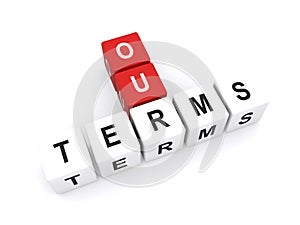 Our terms