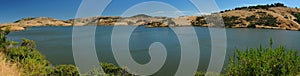 Panorama View Of Nicasio Reservoir California USA photo