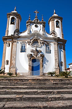 Ouro Preto Church Minas Gerais Brazil photo