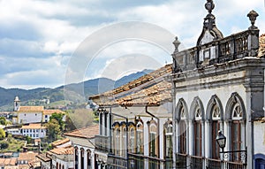 Ouro Preto historical houses