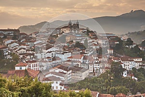 Ouro Preto in Minas Gerais, Brazil