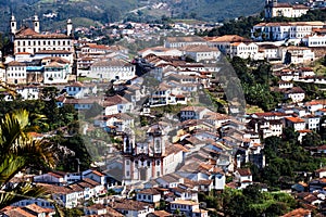 Ouro Preto in Minas Gerais Brazil