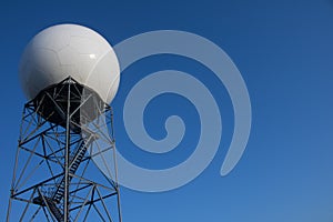 Out-of-date Doppler Radar Weather Tower photo