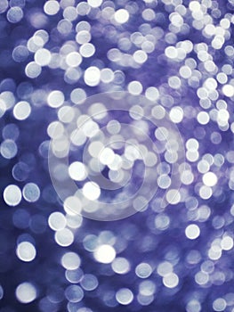 Out of Focus, Defocused, Blurred, Abstract and Bokeh of Sparkling Colorful Lights, Suitable for Background Use