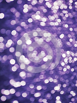 Out of Focus, Defocused, Blurred, Abstract and Bokeh of Sparkling Colorful Lights, Suitable for Background Use