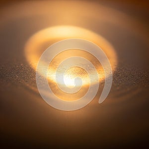 Out of focus emphasizing the play of light and shadow in a gradient