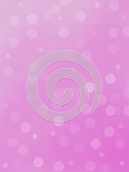 Out of focus pink dots