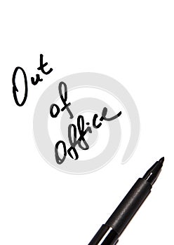Out of office script