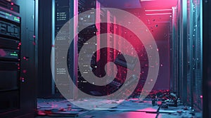 outage collapsing data server