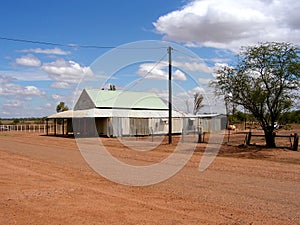 Outback house, corrugated iron