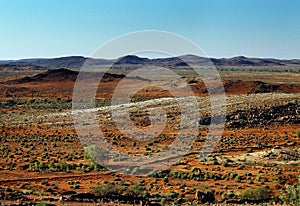 Outback landscape near Broken Hill, Australia