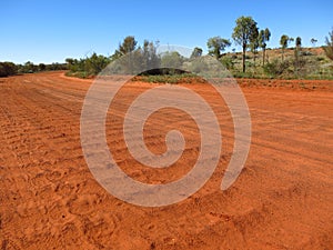 Outback road, australia