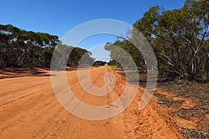 Outback road, australia