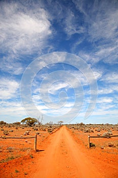Outback road Australia