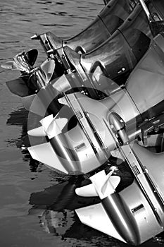 Outboard engines photo