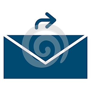 Outbox, Email   Isolated Vector icon which can easily modify or edit