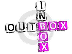 Outbox Inbox Crossword photo