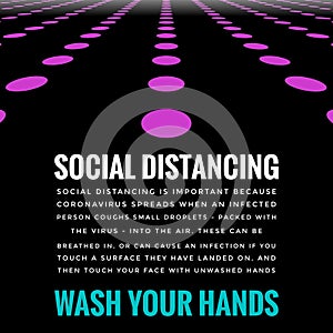 Outbreak Social Distancing Wash Hands - Covid-19