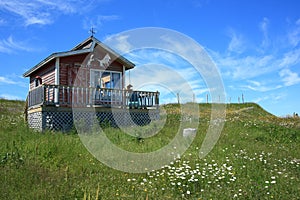 Outbuilding of The Original Home in Cow Head