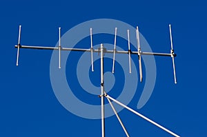 Outdated analogue tv antenna photo