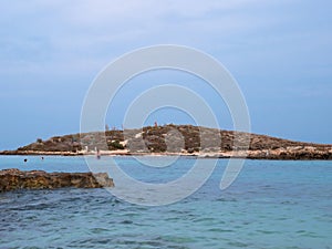 Outdoor activity in the mediterranean sea