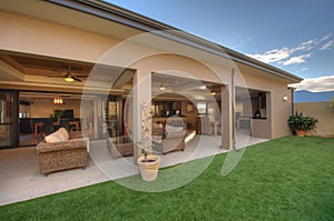 Outdoor Alfresco Entertaining Room