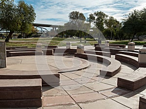 Outdoor amphitheater, Gateway Park, Yuma, Arizona